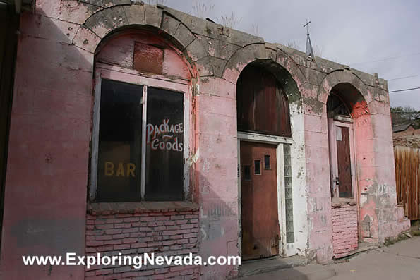 The Pink Bar in Austin, NV