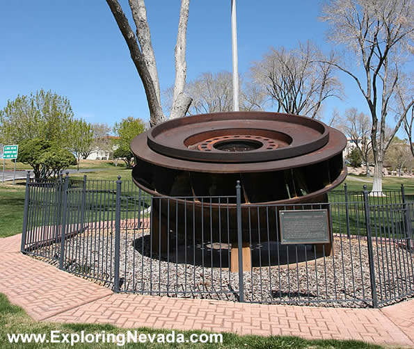 Old Hoover Dam Turbine