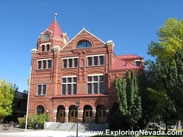 The Old Post Office Building in Carson City, NV