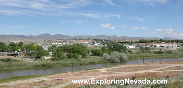 The Humboldt River and Elko, Nevada