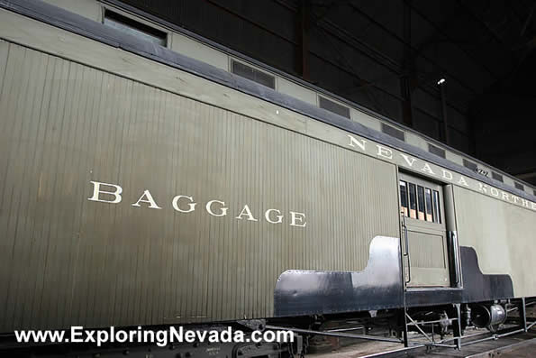 Baggage Car of the Nevada Northern Railway