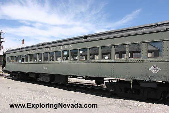 Passenger Car of the Nevada Northern Railway