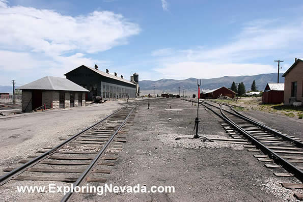The Ely Yard of the Nevada Northern Railway