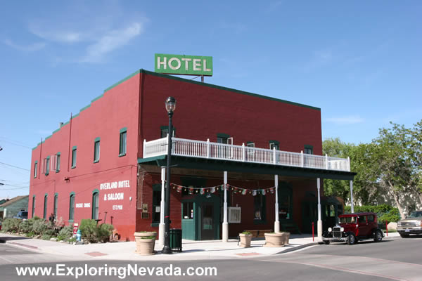 The Overland Hotel and Saloon in Fallon