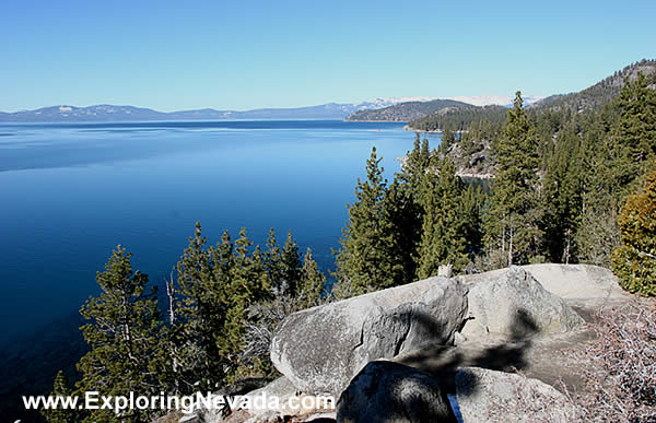 View of Lake Tahoe From Scenic Overlook