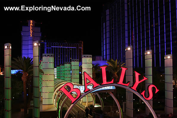The Entrance to Bally's Hotel & Casino