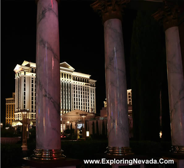 Purple Columns At Caesars Palace, Photo #3