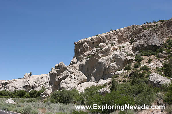 Interesting Rock Formations in Rainbow Canyon