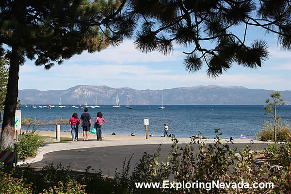 Lake Tahoe Seen From Tahoe City