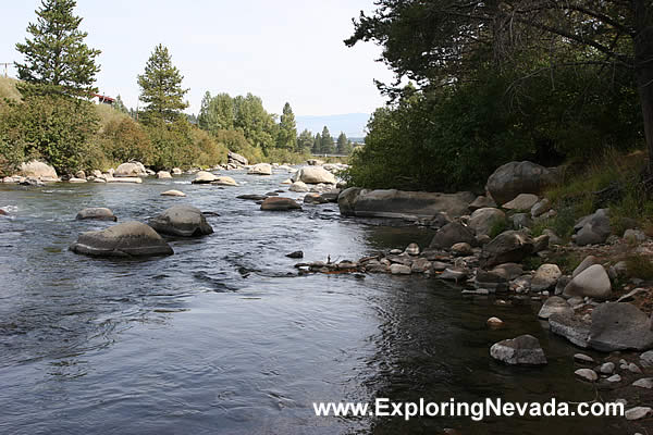 The Truckee River in Truckee