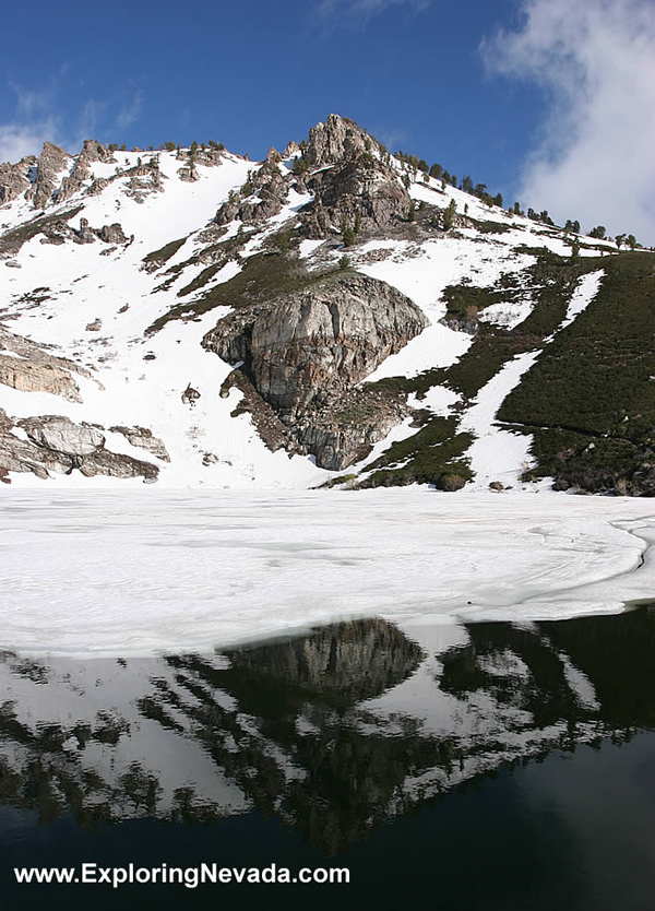 Towering Peaks Surround Angel Lake