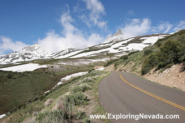 Twisting Up the Sides of the Humboldt Mountains