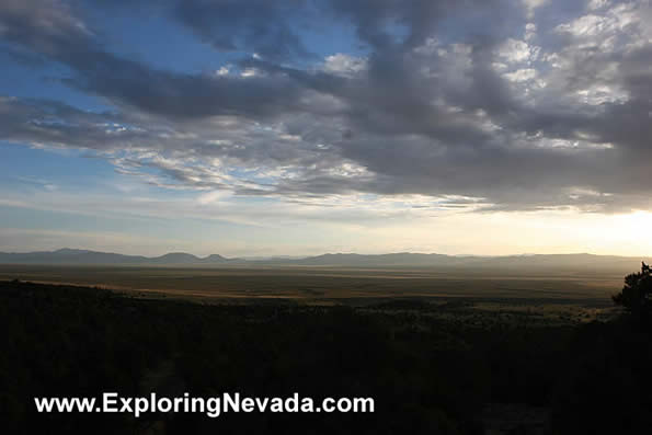 The Reese River Valley at Dusk