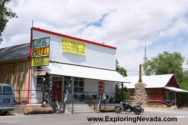 Motel and Bakery in Baker, Nevada