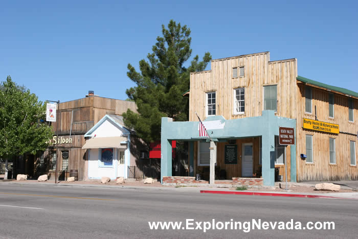 Downtown Area of Beatty, NV