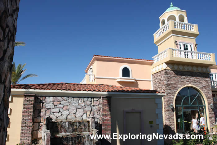 The "World's Prettiest Gas Station" in Beatty, Nevada