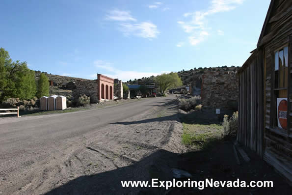 Main Street in Belmont, Nevada