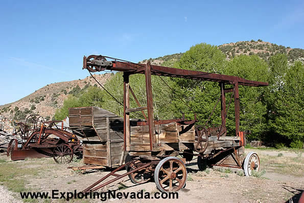 Old Carriages and Tools in Belmont