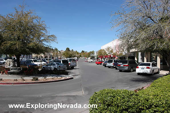 The Square/Circle in Boulder City