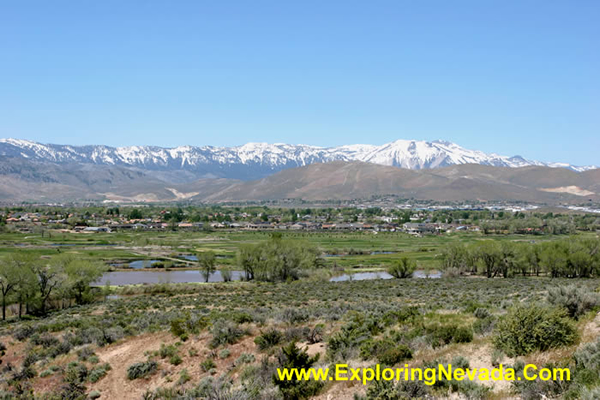 The Carson River In the Shadow of the Sierra's