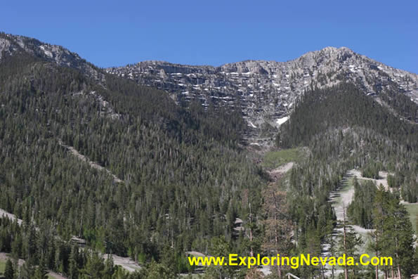 Las Vegas Ski & Snowboard Resort in the Spring Mountains