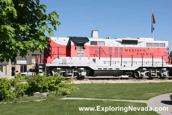 Western Pacific Engine in Elko, Photo #2