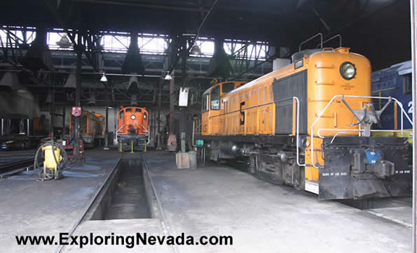 Nevada Northern Railroad Engine Garage