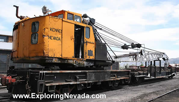 Old Kennecott Copper Crane 