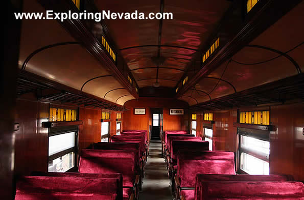 Private Events Passenger Car of the Nevada Northern Railway
