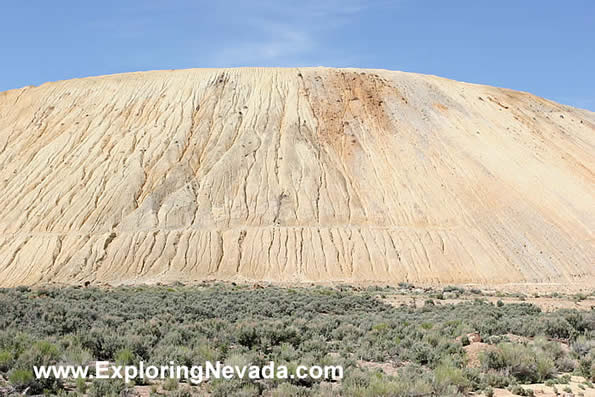 Huge Mining Tailings Near Ruth