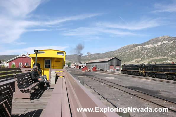 View from the Observation Flatcar