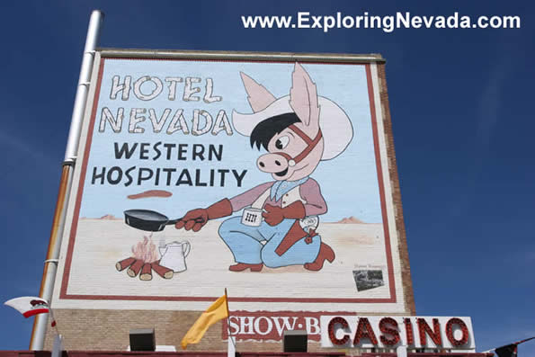 Mural for the Hotel Nevada