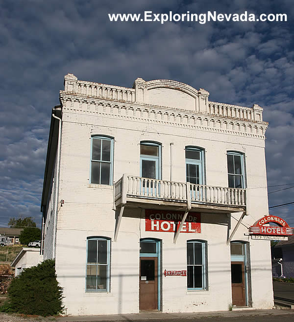 Old Colonade Hotel In Eureka