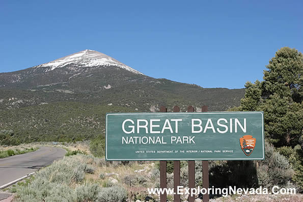 Entrance to Great Basin National Park