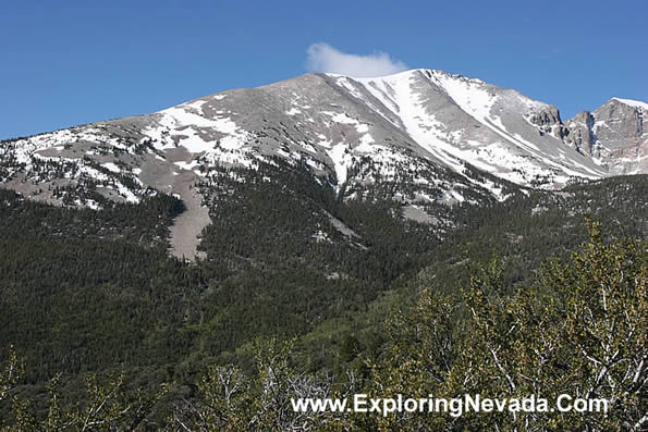 Wheeler Peak in Great Basin National Park