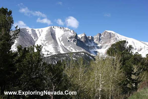 Wheeler Peak in Great Basin National Park