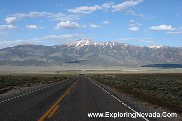 Wheeler Peak Seen From the Spring Valley, Photo #5