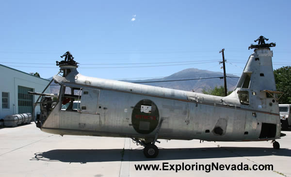 Old Helicopter in Hawthorne