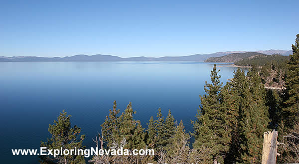 View of Lake Tahoe From Scenic Overlook