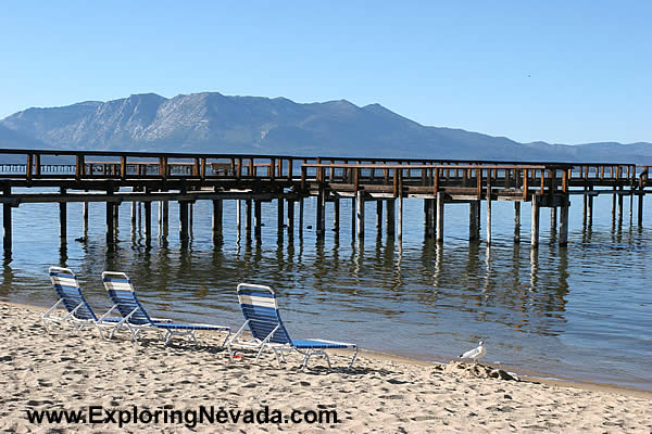 Pier in Lake Tahoe