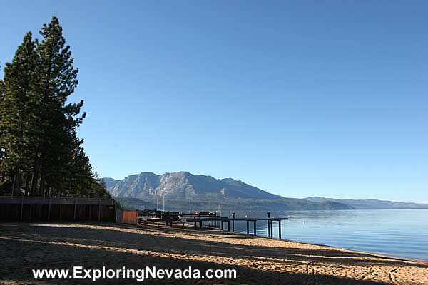 Pope Beach on Lake Tahoe