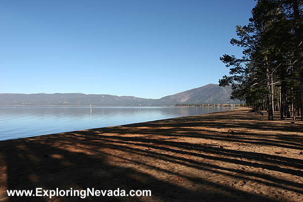 Pope Beach on Lake Tahoe