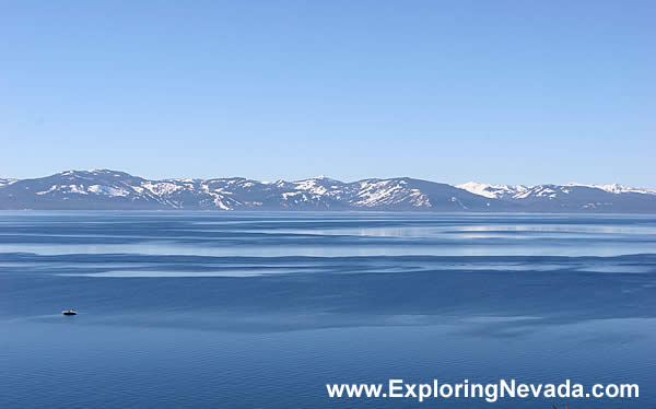 View of Lake Tahoe From Scenic Overlook