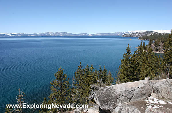 View of Lake Tahoe From Scenic Overlook