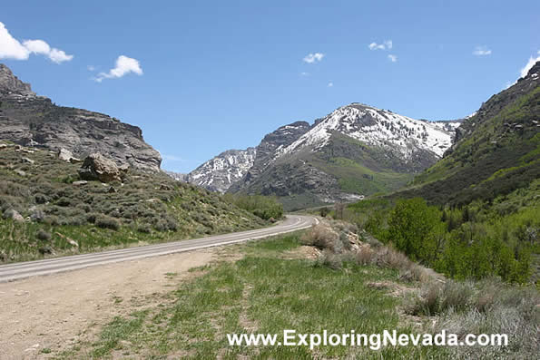 Open Vistas on the Lamoille Canyon Scenic Drive