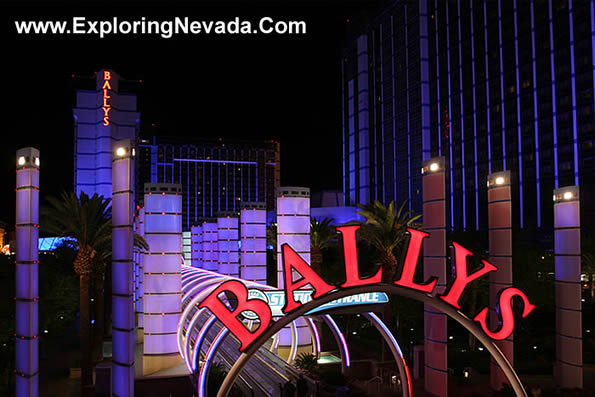 The Entrance to Bally's Hotel & Casino