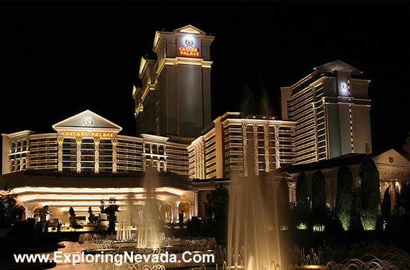 Fountains at Caesars Palace