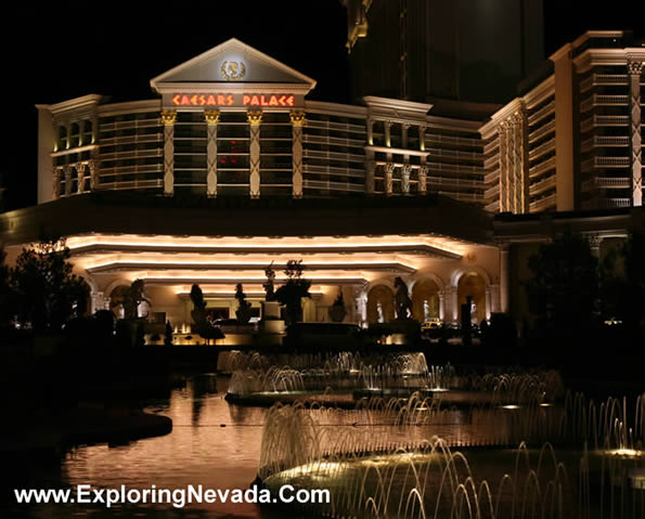 Fountains at Caesars Palace