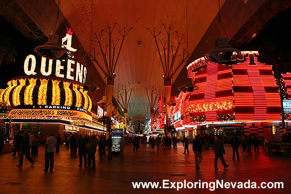 Fremont Street in Las Vegas