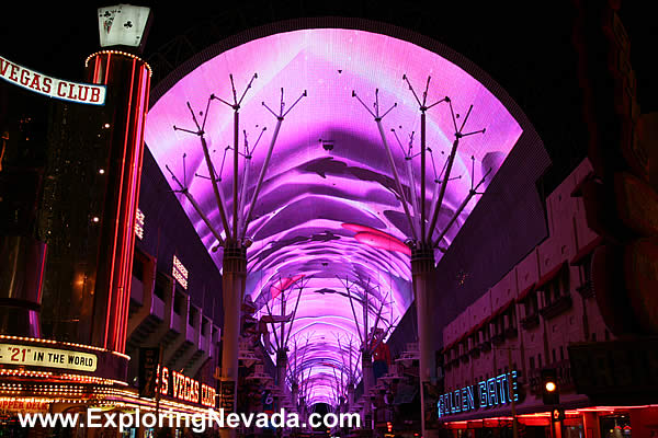 The Fremont Street Light Show